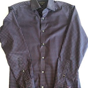 Banana Republic Men’s Slim Fit Black Long Sleeve